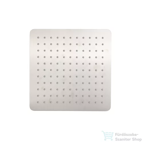 RamonSoler HYDROTHERAPY Slim 30x30 cm-es fejzuhany, szálcsiszolt nikkel 99Z305264