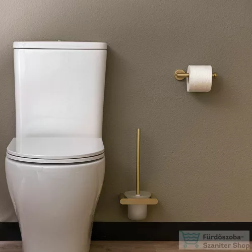RamonSoler ERGOS fali WC kefe tartó, szálcsiszolt arany 99Z306215