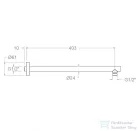 RamonSoler HYDROTHERAPY 40 cm-es fali zuhanykar, króm 99Z309001