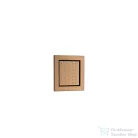 RamonSoler HYDROTHERAPY 12x13 cm-es, szögletes oldalfúvóka, szálcsiszolt réz 99Z309139