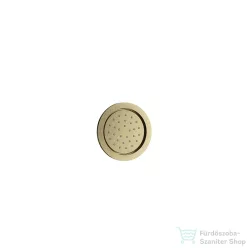  RamonSoler HYDROTHERAPY 11,9 cm-es, kerek oldalfúvóka, szálcsiszolt arany 99Z309142