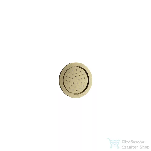RamonSoler HYDROTHERAPY 11,9 cm-es, kerek oldalfúvóka, szálcsiszolt arany 99Z309142