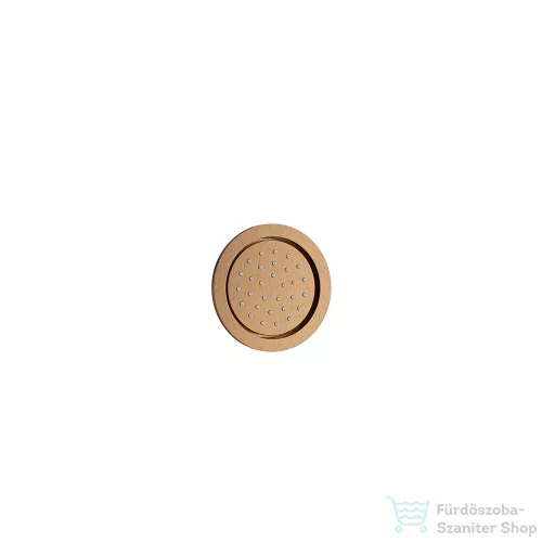 RamonSoler HYDROTHERAPY 11,9 cm-es, kerek oldalfúvóka, szálcsiszolt réz 99Z309143