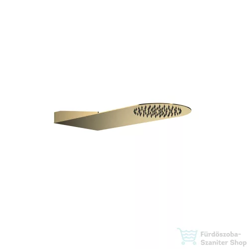 RamonSoler HYDROTHERAPY 55x23 cm-es fejzuhany, szálcsiszolt arany 99Z309197