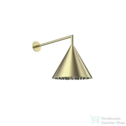   RamonSoler HYDROTHERAPY Artemisa 30 cm-es fejzuhany 30 cm-es zuhanykarral, szálcsiszolt arany 99Z309214