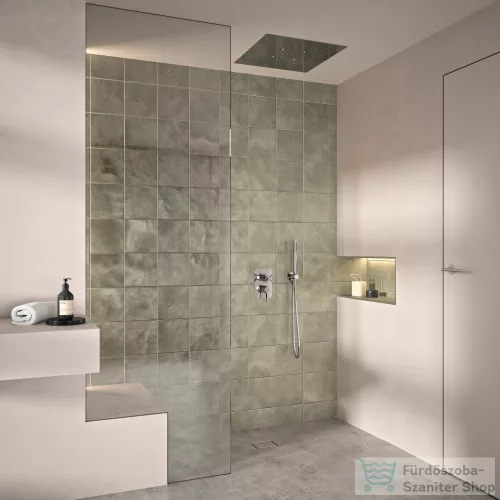 RamonSoler HYDROTHERAPY 45x45 cm-es mennyezeti fejzuhany, króm 99Z309558