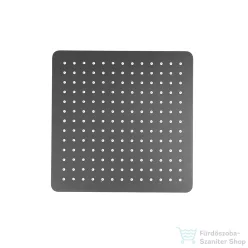   RamonSoler HYDROTHERAPY Slim 30x30 cm-es fejzuhany, szálcsiszolt grafit 99Z309690