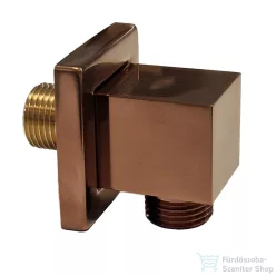   RamonSoler HYDROTHERAPY szögletes gégecső csatlakozó, szálcsiszolt réz 99Z309936