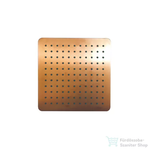 RamonSoler HYDROTHERAPY Slim 30x30 cm-es fejzuhany, szálcsiszolt réz 99Z309944