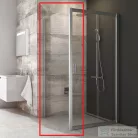 Ravak BLIX BLPS-80 80 cm-es oldalfal,Króm+Transparent,9BH40C00Z1