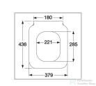 Villeroy & Boch Venticello Slimseat Line wc ülőke, Soft Closing zsanérral 9M80 S1 01 ( 9M80S101 )