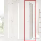 Ravak CHROME CPS-90 90 cm-es oldalfal CRV1 és CRV2 zuhanyajtóhoz,fehér+transparent 9QV70100Z1