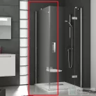 Ravak SMARTLINE SMPS-80 80 cm-es balos oldalfal,króm+transparent 9SL40A00Z1