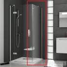 Ravak SMARTLINE SMPS-80 80 cm-es jobbos oldalfal,króm+transparent 9SP40A00Z1