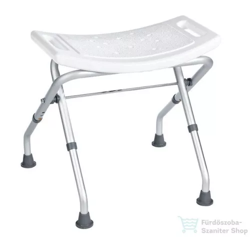 Sapho Fürdőszobai szék, összehajtható, fehér A0050301