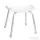 Sapho Fürdőszobai szék, állítható magasság 340-520 mm, fehér, teherbírás 100 Kg. A00601101