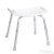 Sapho Fürdőszobai szék, állítható magasság 340-520 mm, fehér, teherbírás 100 Kg. A00601101