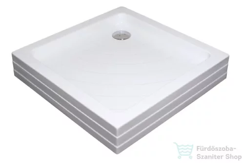 Ravak Angela-90x90 PU (fehér) zuhanytálca A007701120