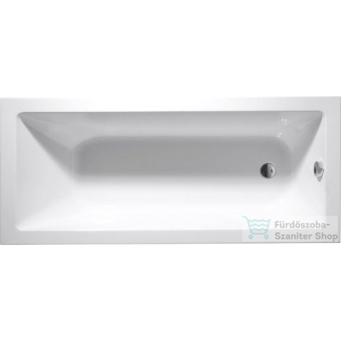 AQUALINE DOUBRAVA kád, láb nélkül, 160x70x42cm, akril A1670