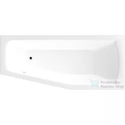   AQUALINE OPAVA kád, láb nélkül, jobbos, 160x70x39cm, akril A1671