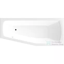   AQUALINE OPAVA kád, láb nélkül, jobbos, 170x70x39cm, akril A1771