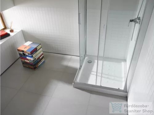 Roca Easy 75x75 cm-es akril zuhanytálca lefolyóval,fehér A276079000