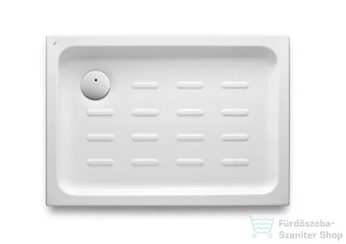 Roca Easy 90x75 cm-es akril zuhanytálca lefolyóval,fehér A276087000