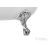 Roca Newcast Eagle's claw kádláb szett (4 db),króm A291094000