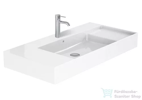Roca Inspira 100x49 fali vagy bútorra ültethető porcelán mosdó