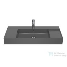   Roca Inspira 100x49 cm-es fali,vagy bútorra ültethető porcelán mosdó,Onyx A32752A640