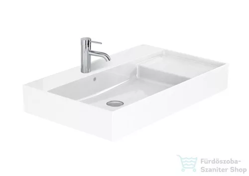 Roca Inspira 80x49 fali vagy bútorra ültethető porcelán mosdó