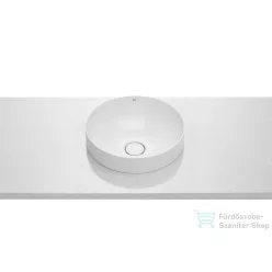 Roca Inspira 37x37x7,5 pultba építhető porcelán mosdó