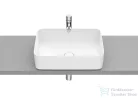 Roca Inspira 50x37x14 cm-es pultra ültethető porcelán mosdó,matt fehér A327530620