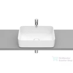   Roca Inspira 50x37x14 cm-es pultra ültethető porcelán mosdó,matt fehér A327530620