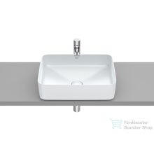   Roca Inspira 50x37x14 cm-es pultra ültethető porcelán mosdó,Pearl A327530630