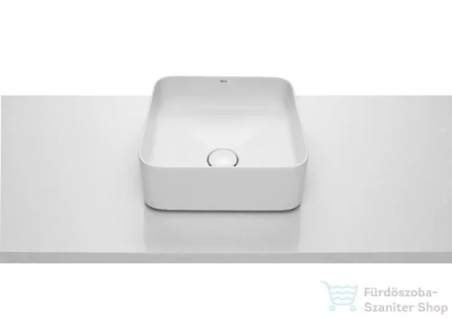 Roca Inspira 37x37x14 pultra ültethető porcelán mosdó A327532000