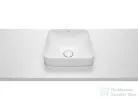 Roca Inspira 37x37x7,3 pultba építhető porcelán mosdó