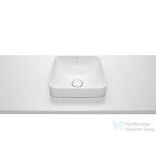 Roca Inspira 37x37x7,3 pultba építhető porcelán mosdó