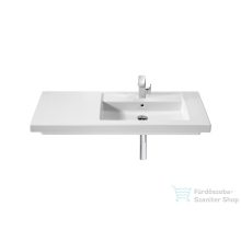  Roca Prisma 90x45 cm-es fali,vagy bútorra ültethető porcelán mosdó jobb oldali medencével,Fehér A327543000