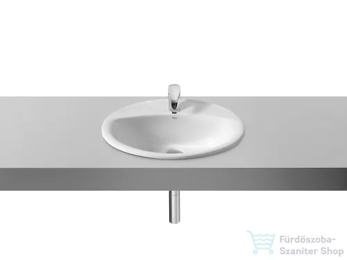 Roca Aloa 56x47,5 cm-es beépíthető porcelán mosdó 1 csaplyukkal,fehér A327865000