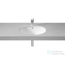   Roca Grand Berna 62x39 cm-es pult alá építhető porcelán mosdó csaplyuk nélkül,fehér A327899000