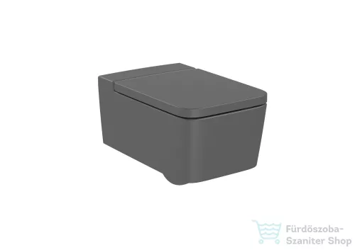 Roca Inspira Square Rimless fali wc,Onyx A346537640