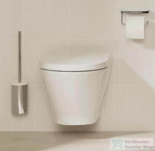 Roca THE GAP Round rimless fali wc szett Soft close ülőkével A34H0N5001