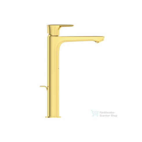 Ideal Standard CONNECT AIR magasított mosdó csaptelep automata leeresztővel,Brushed gold A7025A2
