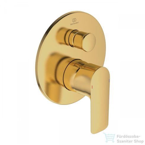 Ideal Standard CONNECT AIR falsík alatti kád/zuhany csaptelep 2 fogyasztóhoz,Brushed gold A7035A2