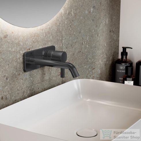 Ideal Standard JOY falsík alatti mosdó csaptelep 18 cm-es kifolyóval,alaptest nélkül,Magnetic grey A7380A5