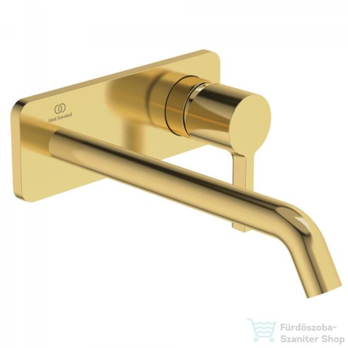 Ideal Standard JOY falsík alati mosdó csaptelep 22 cm-es kifolyóval,alaptest nélkül,Brushed Gold A7381A2