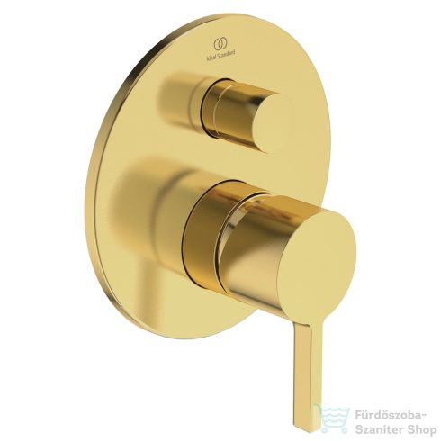 Ideal Standard JOY falsík alatti kád/zuhany csaptelep 2 fogyasztóhoz,Brushed gold A7383A2