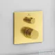 Ideal Standard CERATHERM C100 falsík alatti termosztát 2 fogyasztóhoz,Brushed gold A7522A2