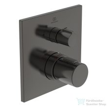   Ideal Standard CERATHERM C100 falsík alatti termosztát 2 fogyasztóhoz,Magnetic grey A7522A5